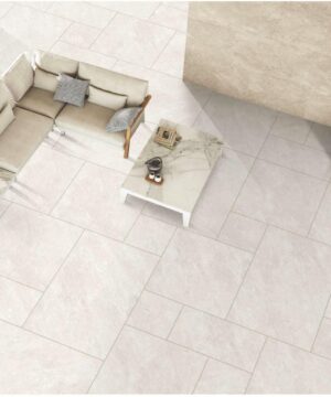 Quartz White Porcelain Paving Tiles